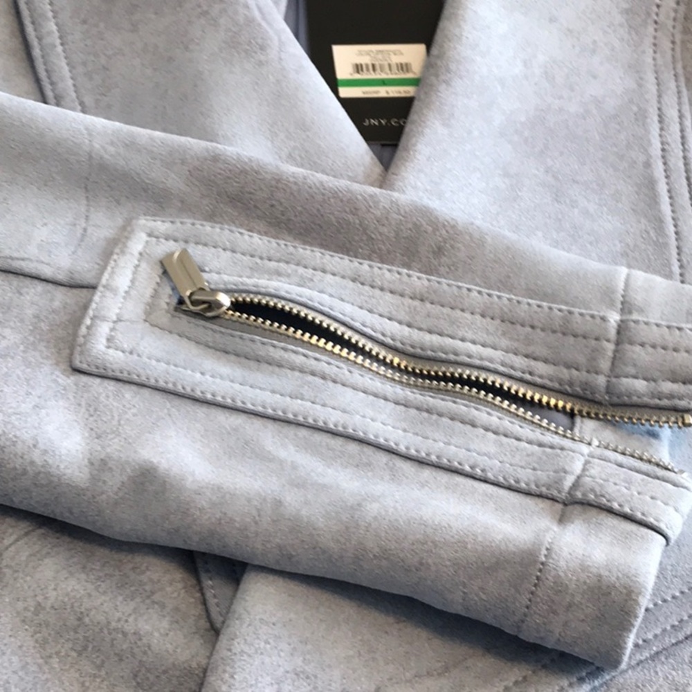 Jones New York Light Blue Jacket - Picture 8 of 8